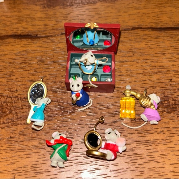 Hallmark • 3 Boxes • Tiny Mouse Treasures/ Time For A Treat/ Dad • Ornaments - Picture 9 of 16